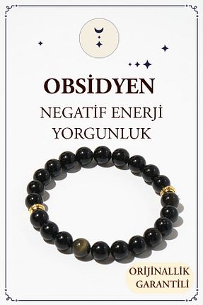 دستبند جواهر طوسی زنانه سنگ طبیعی Orenda Design - کد 798805487