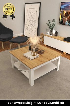 میز جلو مبلی سفید Suntalam B3 Concept - کد 248085425