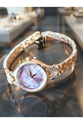 ساعت مچی صورتی زنانه 20-25 میلی متر ZERİUM - کد 946332794