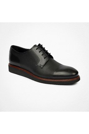 کفش کلاسیک مشکی مردانه چرم خالص Greyder - کد 817861722