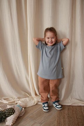 تیشرت طوسی بچه گانه اورسایز Oh La La Koala For Little Ones - کد 931850397