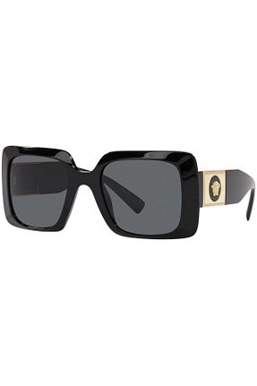 عینک آفتابی مشکی زنانه 54 Versace - کد 91524907