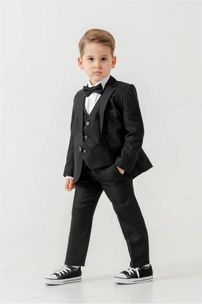 کت و شلوار رنگی بچه گانه یقه نوک تیز Pina Kids - کد 948022861