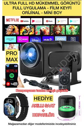 پروژکتور طوسی 4K Besenders - کد 946593710