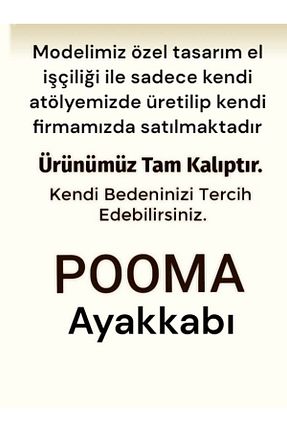کفش کژوال مشکی زنانه چرم خالص POOMA - کد 759353131