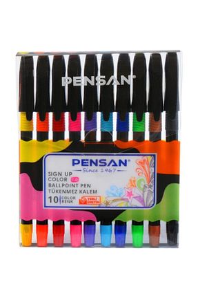خودکار توپی رنگی Pensan - کد 95509036