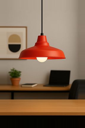 لوستر قرمز فلزی Lambadar - کد 932251098