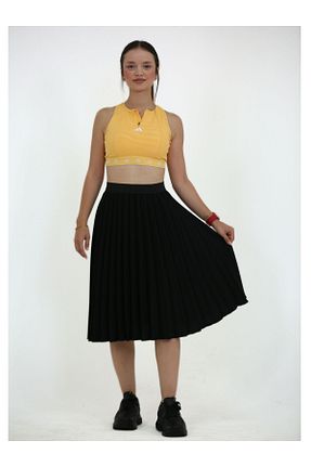 دامن مشکی زنانه بافتنی fh fashionhere - کد 925071087