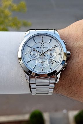 ساعت مچی متالیک مردانه 43 میلی متر Daniel Klein - کد 951887635