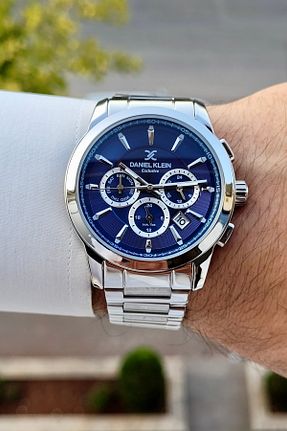 ساعت مچی متالیک مردانه 43 میلی متر Daniel Klein - کد 951888223