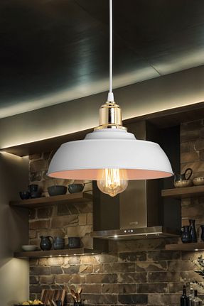 لوستر سفید پلاستیک AG LightDesign - کد 902333814