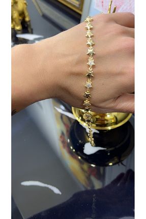 دستبند استیل (فولاد) زرد زنانه استیل ضد زنگ Store - کد 946078075