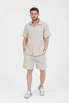 ست بالاتنه و پائین تنه طوسی مردانه بافتنی Store - کد 929093730