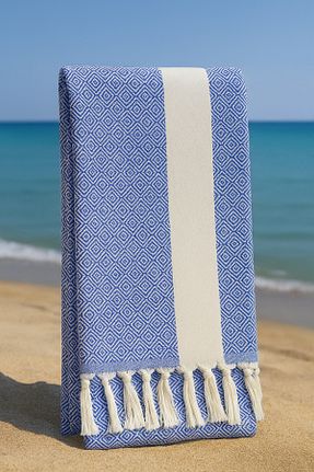 پشتمال آبی پنبه Fabric Box - کد 817107064