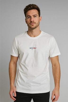 تیشرت رنگی مردانه رگولار Tommy - کد 945682306