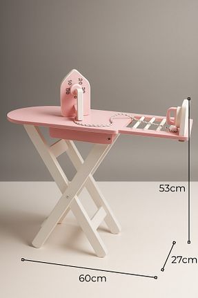 اسباب بازی چوبی صورتی hedefixtoys - کد 920552865