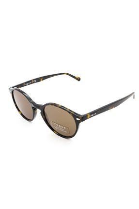 عینک آفتابی قهوه ای زنانه UV400 Vogue - کد 39906434