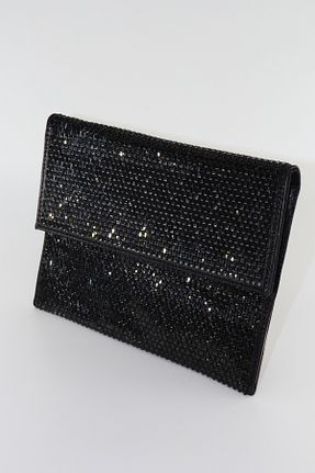 کیف مجلسی مشکی زنانه پارچه ای KEEBA - کد 937722845