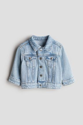 پالتو پشمی آبی بچه گانه رگولار H&M - کد 936624671