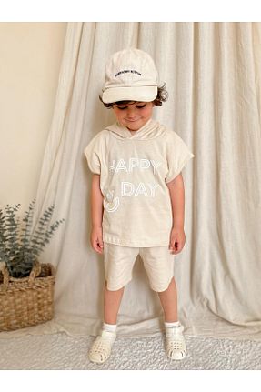 ست نوزادی بژ بچه گانه پنبه ای MiaBaby - کد 831167200