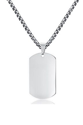 گردنبند استیل ( فولاد ) طوسی زنانه استیل (فولاد) Chavin - کد 31109030