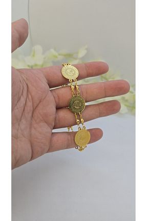 دستبند استیل (فولاد) زرد استیل (فولاد) michelle takı zerafetin yeni adresi - کد 945591904