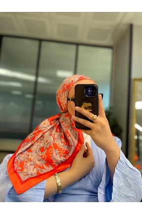 شال نارنجی زنانه Oxygen Scarfs - کد 945834166