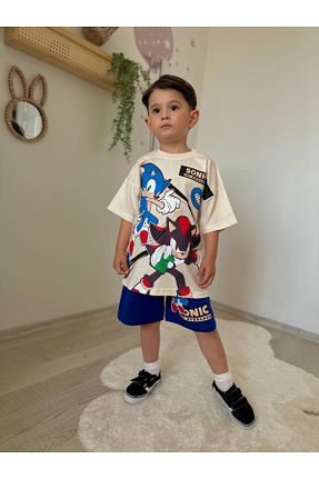 ست بالاتنه و پائین تنه نباتی بچه گانه بافتنی öykümgaleria - کد 945832490
