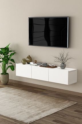 میز و پایه تلویزیون رنگی MDF Asra Trend - کد 945615582