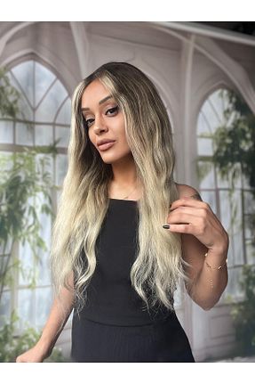 کلاه گیس زرد زنانه Suzan Peruk - کد 945727033