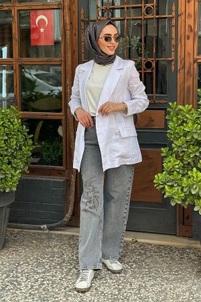 شلوار حجاب طوسی زنانه پنبه پلی استر Venöve - کد 945762343