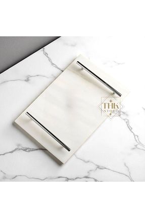 سینی سفید Mermer THK STORE - کد 945797198
