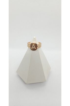 انگشتر استیل (فولاد) طلائی استیل (فولاد) ndjewelry - کد 945796299