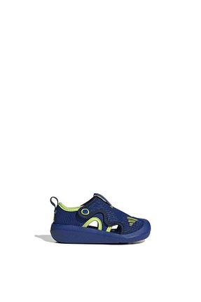 صندل آبی بچه گانه پاشنه تخت adidas - کد 934120482