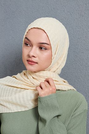 شال زرد زنانه شیفون Gigiscarfs - کد 945929427