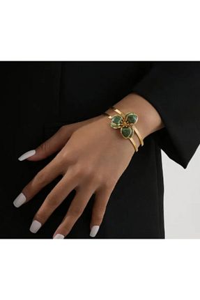دستبند استیل (فولاد) طلائی زنانه روکش طلا SE Jewellery Collection Selin Ersoy - کد 945991657