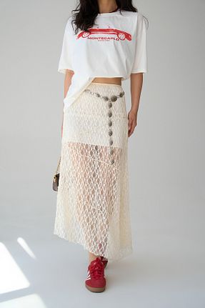 دامن زنانه لیکرا LOOSH - کد 945948753