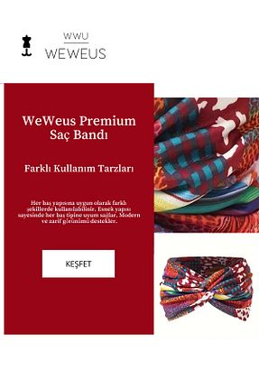 تاج رنگی زنانه Weweus - کد 946091650