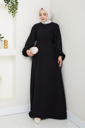 لباس حجاب مشکی زنانه رگولار Bestenur - کد 946111539