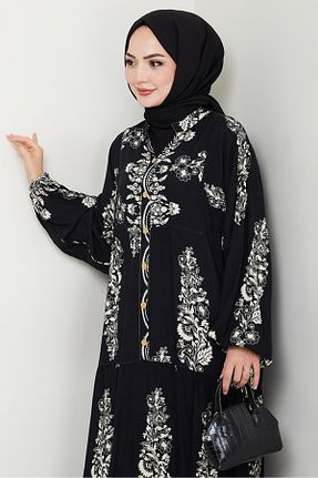 لباس حجاب مشکی زنانه رگولار Bestenur - کد 946101295
