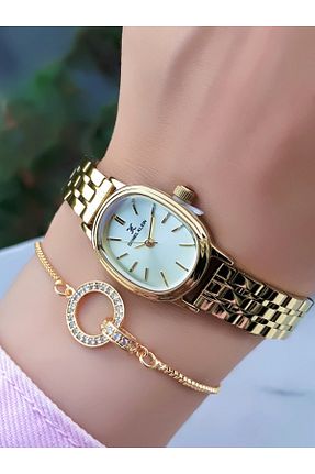 ساعت مچی زرد زنانه استیل (فولاد) Daniel Klein - کد 946049445
