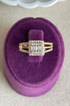 انگشتر استیل (فولاد) طلائی زنانه استیل (فولاد) Modacaprea - کد 946063304