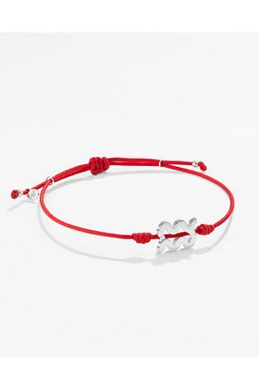 دستبند نقره قرمز زنانه 925 عیار MEKS JEWELS - کد 946071041