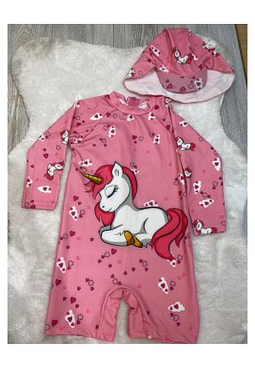 مایو صورتی بچه گانه رگولار My Kids Wear - کد 946285916
