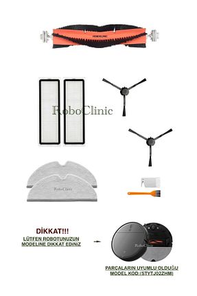اکسسوری جاروبرقی مشکی Roboclinic - کد 946125930