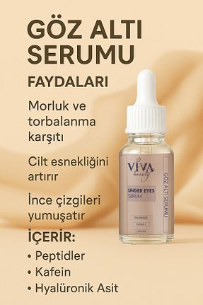 سرم چشم Koyu Halka Karşıtı VivaBeauty - کد 946341255