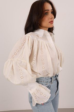 پیراهن نباتی زنانه رگولار FACETTE - کد 946222349