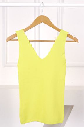 بلوز حجاب زرد زنانه رگولار İmajButik - کد 946231716