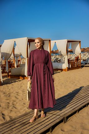 لباس زرشکی زنانه بافتنی LOCCO - کد 946238792