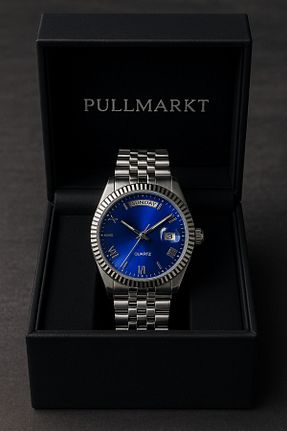 ساعت مچی طوسی مردانه 36-40 میلی متر pullmarkt - کد 946256478